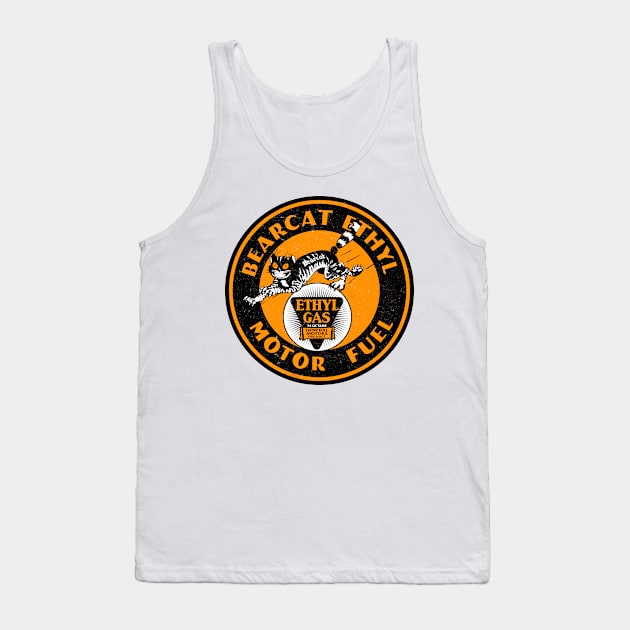 Bearcat ethyl gasoline vintage sign Tank Top by ploxd